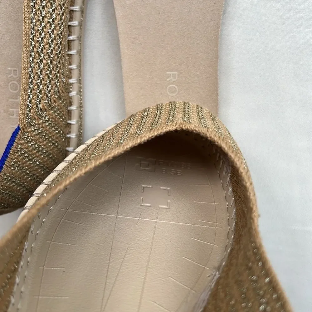 Rothy's The Espadrille Gold Stripe - Picture 17 of 17